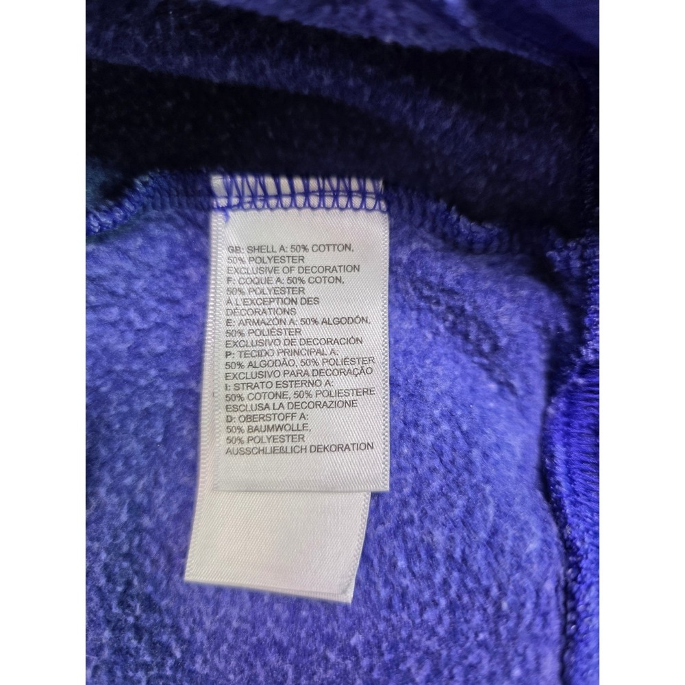 The North Face Sweatshirt Womens Medium Purple Heather Logo Pullover Hoodie - Picture 10 of 11